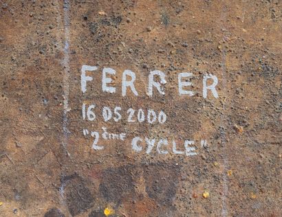 GUY FERRER (1955)
Second cycle, 2000.
Oil...