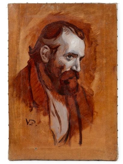 VICTOR PROUVÉ (1858-1943)
Autoportrait de...
