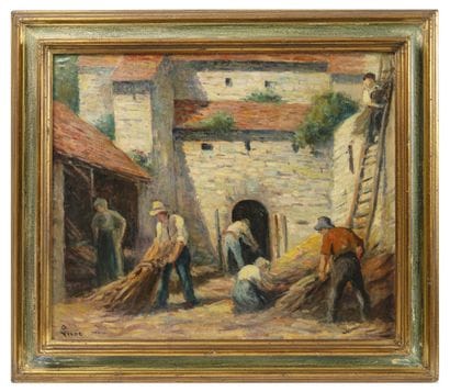 MAXIMILIEN LUCE (1858-1941)
Le four à briques,...