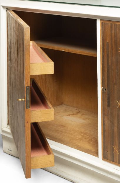 JEAN ROYERE (1902-1981)
Large storage unit,...