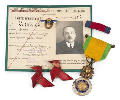 SOUVENIRS OF GENERAL JOSEPH VUILLEMIN (1883-1963)...