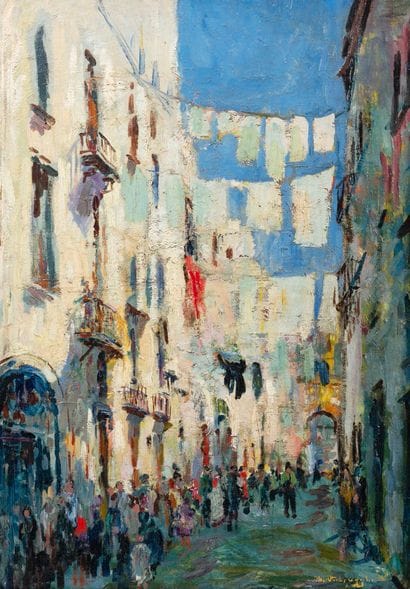 CHARLES HENRI VERBRUGGHE (1877-1974)
Rue...