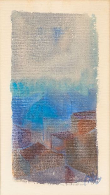 ABIDIN DINO (1913-1993)
Roofs.
Watercolor...