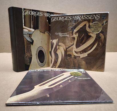 Georges BRASSENS
13-vinyl box with dedication:...