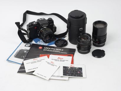 Set for Leitz Leica camera:
Black Leica R4s...