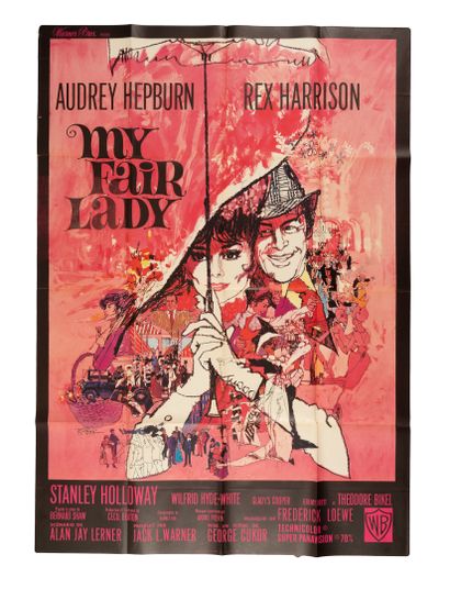 Lot of 9 movie posters including:
- Ma femme,...