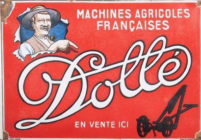 Dollé French farm machinery
Enamelled advertising...