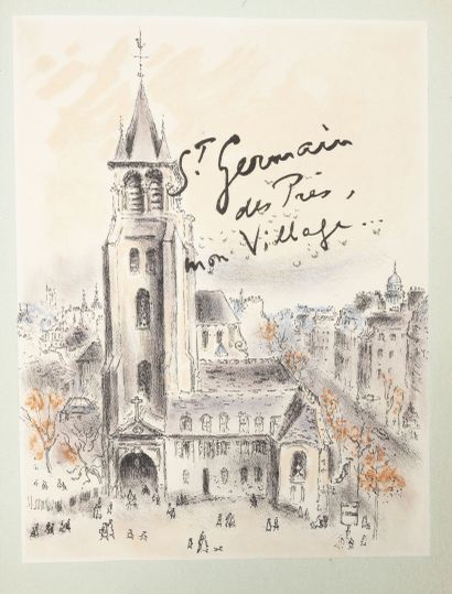LARGUIER, Léo
Saint-Germain-des-Prés.
Illustration...