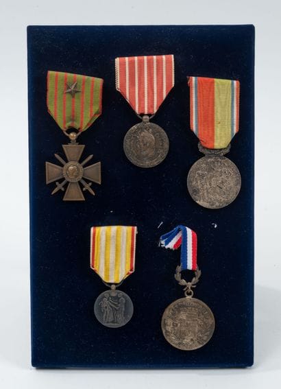 FRANCE
Decorations awarded to members of...