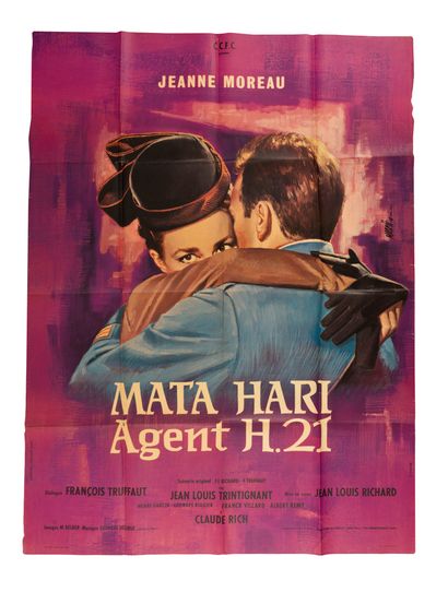 Lot of 8 movie posters including:
- La Gamberge...