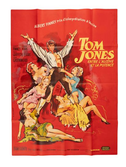 Lot of 8 movie posters including:
- La Gamberge...