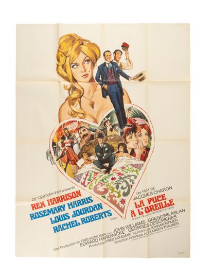 Lot of 9 movie posters including:
- Le diabolique...