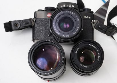 Set for Leitz Leica camera:
Black Leica R4s...