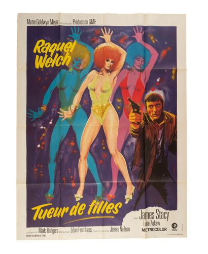 Lot of 7 movie posters including:
- Service...