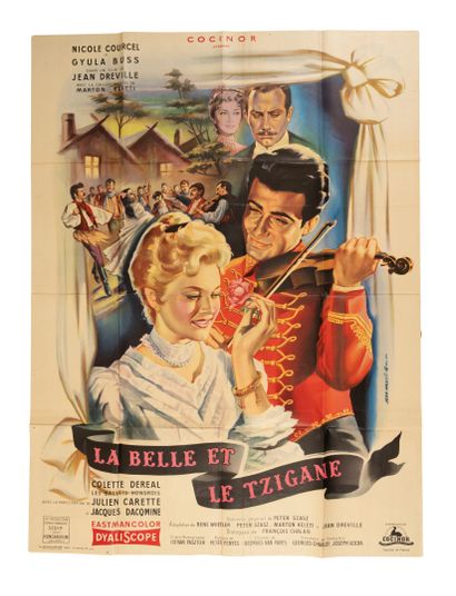 Lot of 8 movie posters including:
- La fortuna...