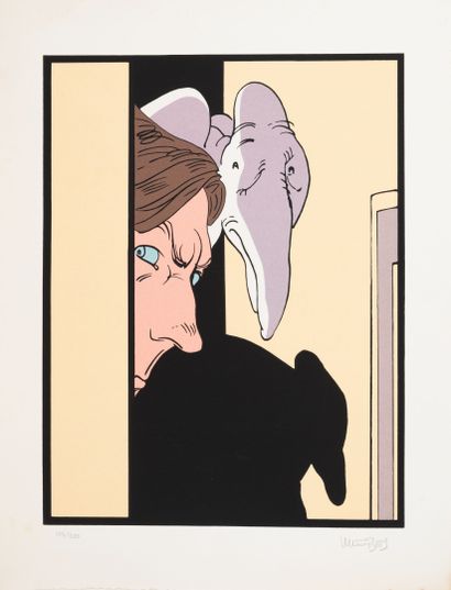 Jean GIRAUD (1938-2012)
The incal.
Silkscreen...