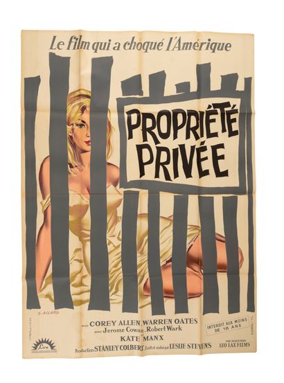 Lot of 8 movie posters including:
- La fortuna...