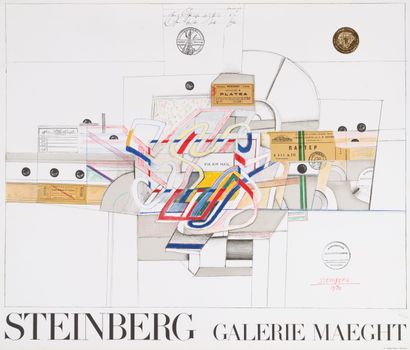 SAUL STEINBERG (1914-1999), after
Two posters...