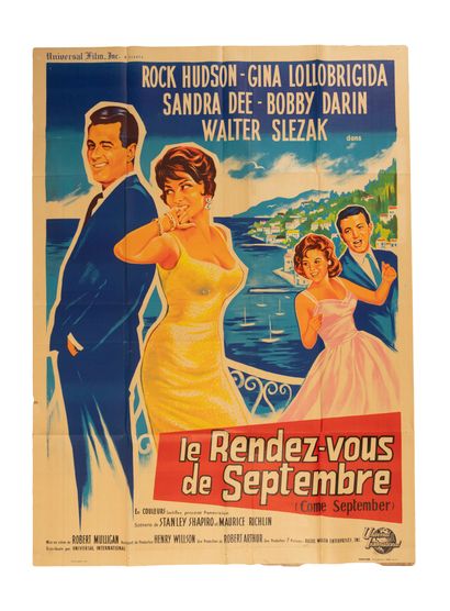 Lot of 8 movie posters including:
- La fortuna...