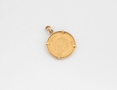 EGYPTE
Pièce de 20 piastres - Fuad I.
Poids...