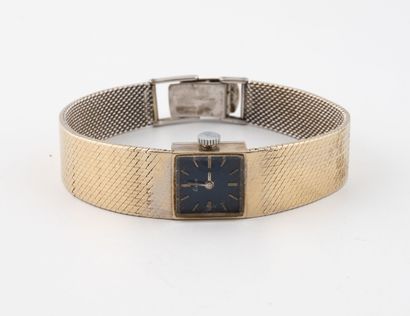 ESKA
Ladies' wristwatch in white gold (750).
Square...