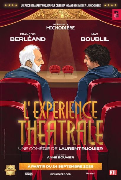 Au théâtre avec François Berléand : des places...