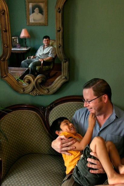 Un photo-reportage familial exclusif avec...