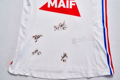 Maillot blanc de l’Équipe de France féminine...