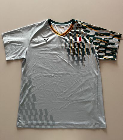 French Badminton team jersey signed by Thom...