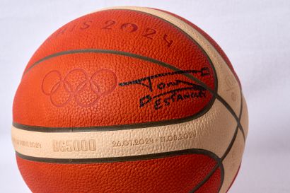 Official basketball of the Paris 2024 Olympic...