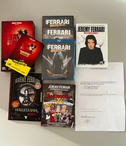Jérémy Ferrari boxed set - DVD, books and...