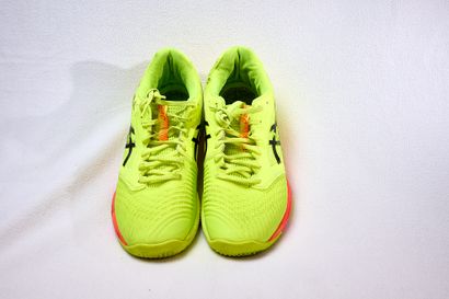 Pair of shoes worn and signed by Dylan Nahi...