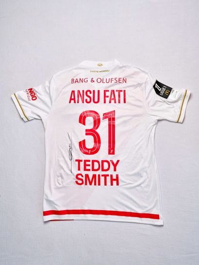 Ansu Fati jersey - AS Monaco - size M

Brand...