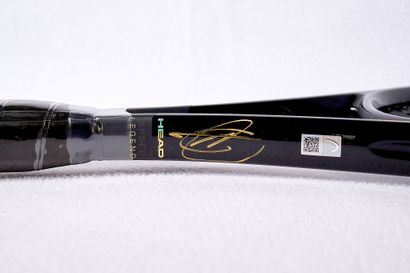 Head Speed Legend tennis racket autographed...