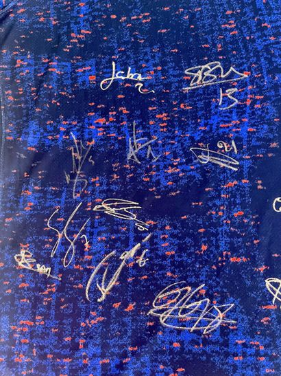 French Women's Football Team jersey autographed...