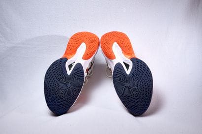 Pair of shoes worn and signed by Jean Patry...