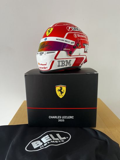 Mini helmet 2025 signed by Charles Leclerc

Offered...