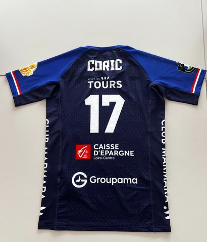 Captain Zeljko Coric's autographed jersey...