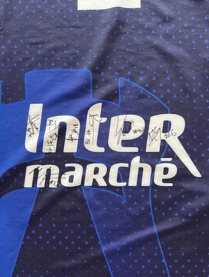 Captain Zeljko Coric's autographed jersey...