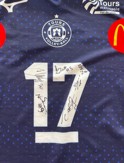 Captain Zeljko Coric's autographed jersey...
