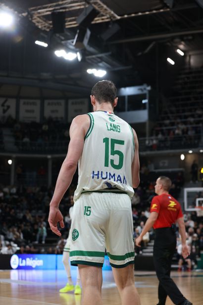 Limoges CSP basketball jersey signed by Nicolas...