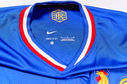 Official blue jersey of the French men's...