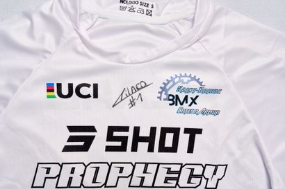 Jersey worn and signed by Arthur Pilard -...