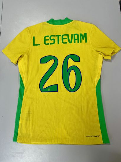 Brazil women's U-20 soccer team jersey -...