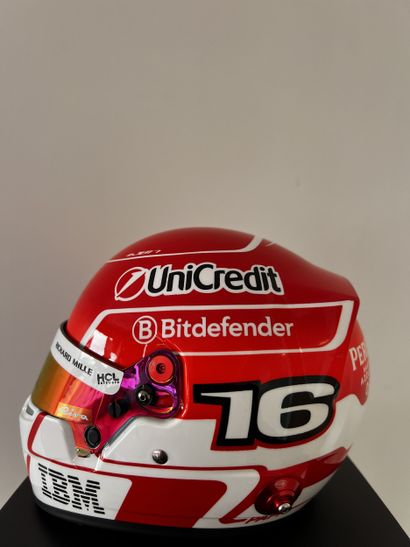 Mini helmet 2025 signed by Charles Leclerc

Offered...