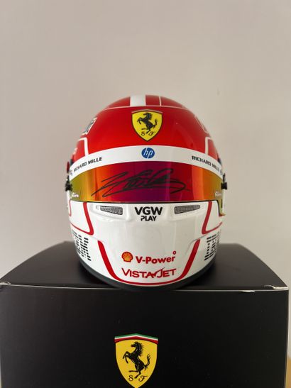 Mini helmet 2025 signed by Charles Leclerc

Offered...