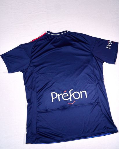 Official autographed French men's handball...
