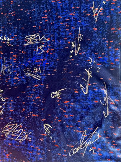 French Women's Football Team jersey autographed...