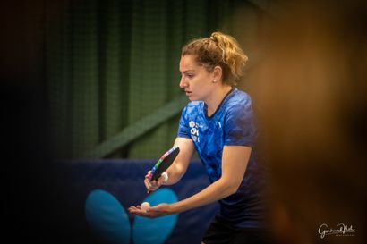 Official jersey worn by Myriam Enmer - Racketlon...