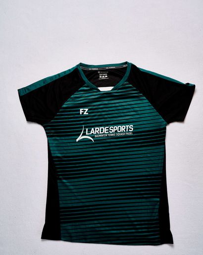 Official jersey worn by Myriam Enmer - Racketlon...